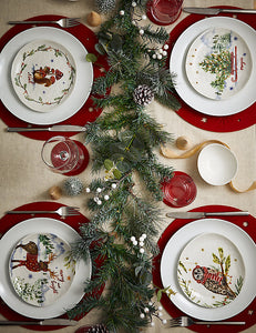Set of 4 Christmas Side Plates