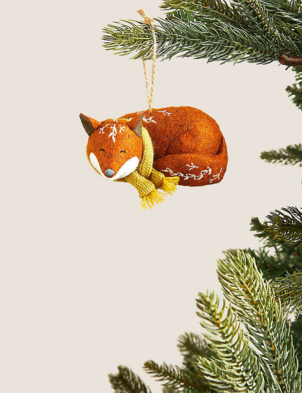 Hanging Fox Decoration